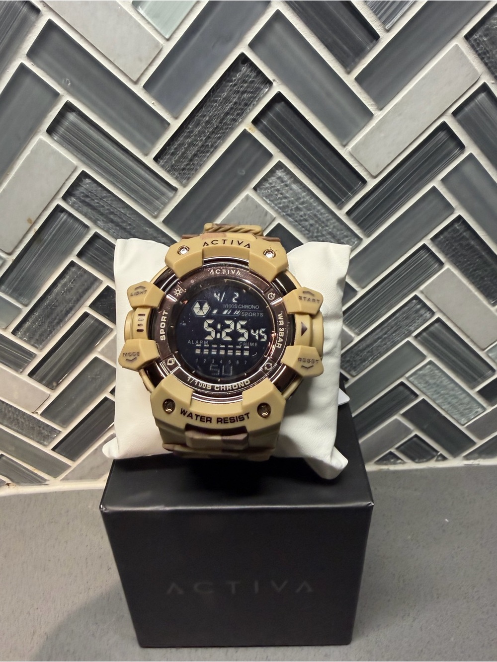 Invicta Activa ACW8050MC-012 Digital Chronograph Desert Camouflage Watch